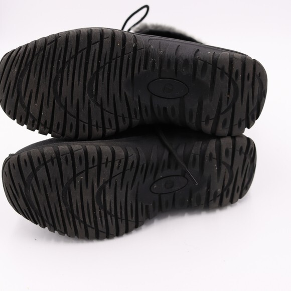 Apres by Lamo Vanessa Black Winter Boots Faux Fur Leather & Man-Made Size 7 - Picture 7 of 16